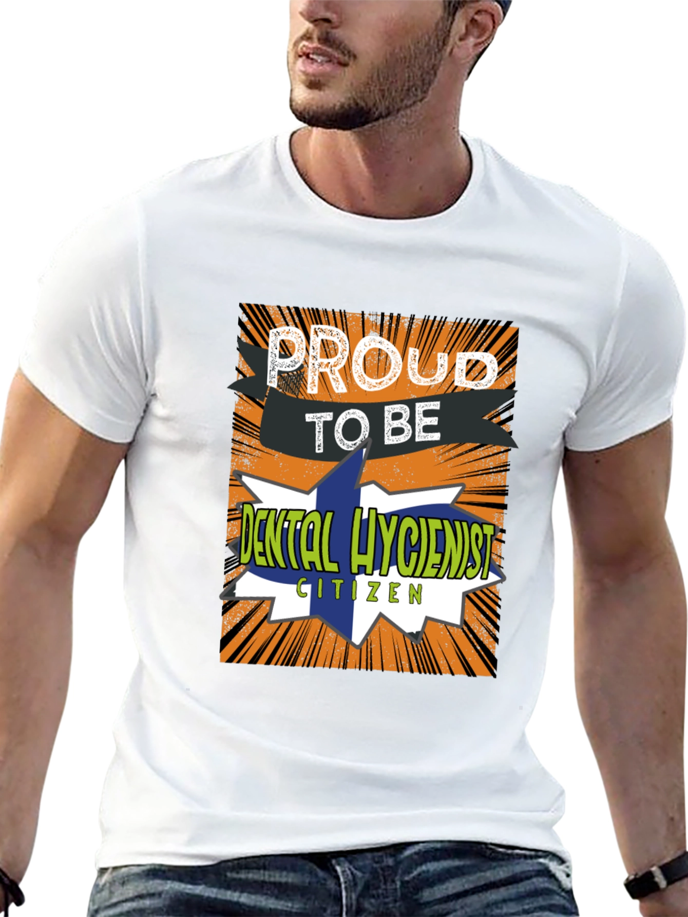 Proud Dental Hygienist T-Shirt Novelty Tee