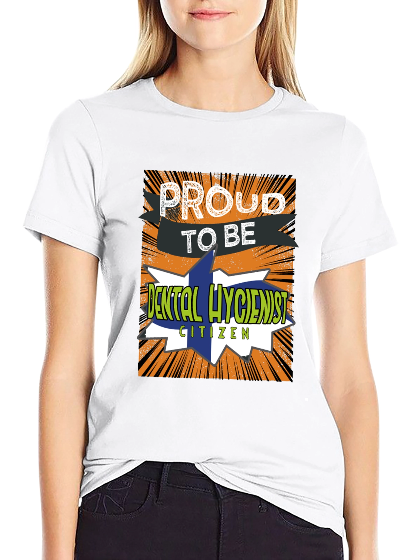 Proud Dental Hygienist T-Shirt Novelty Tee