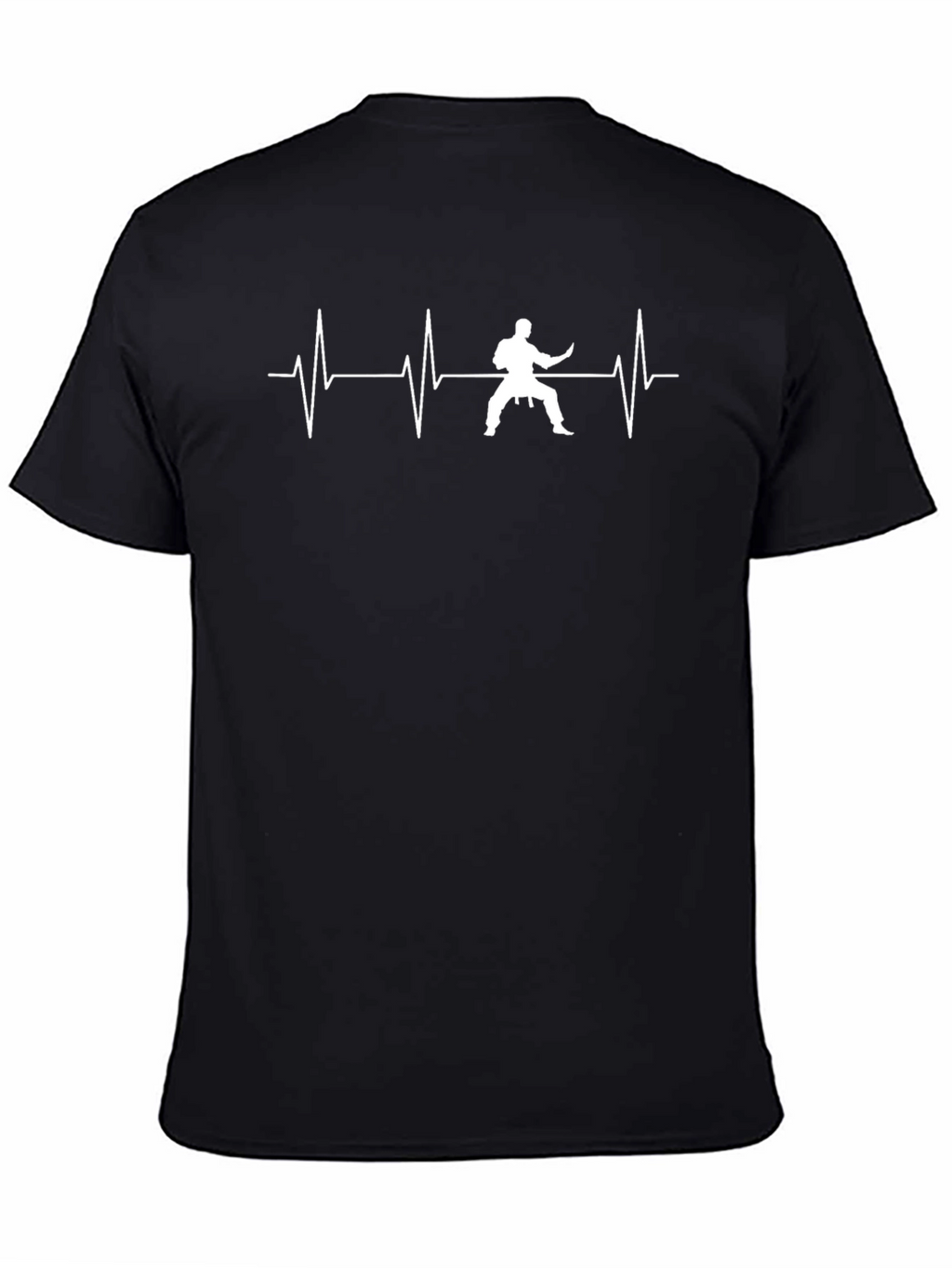 Karate Heartbeat T-Shirt - Martial Arts Style