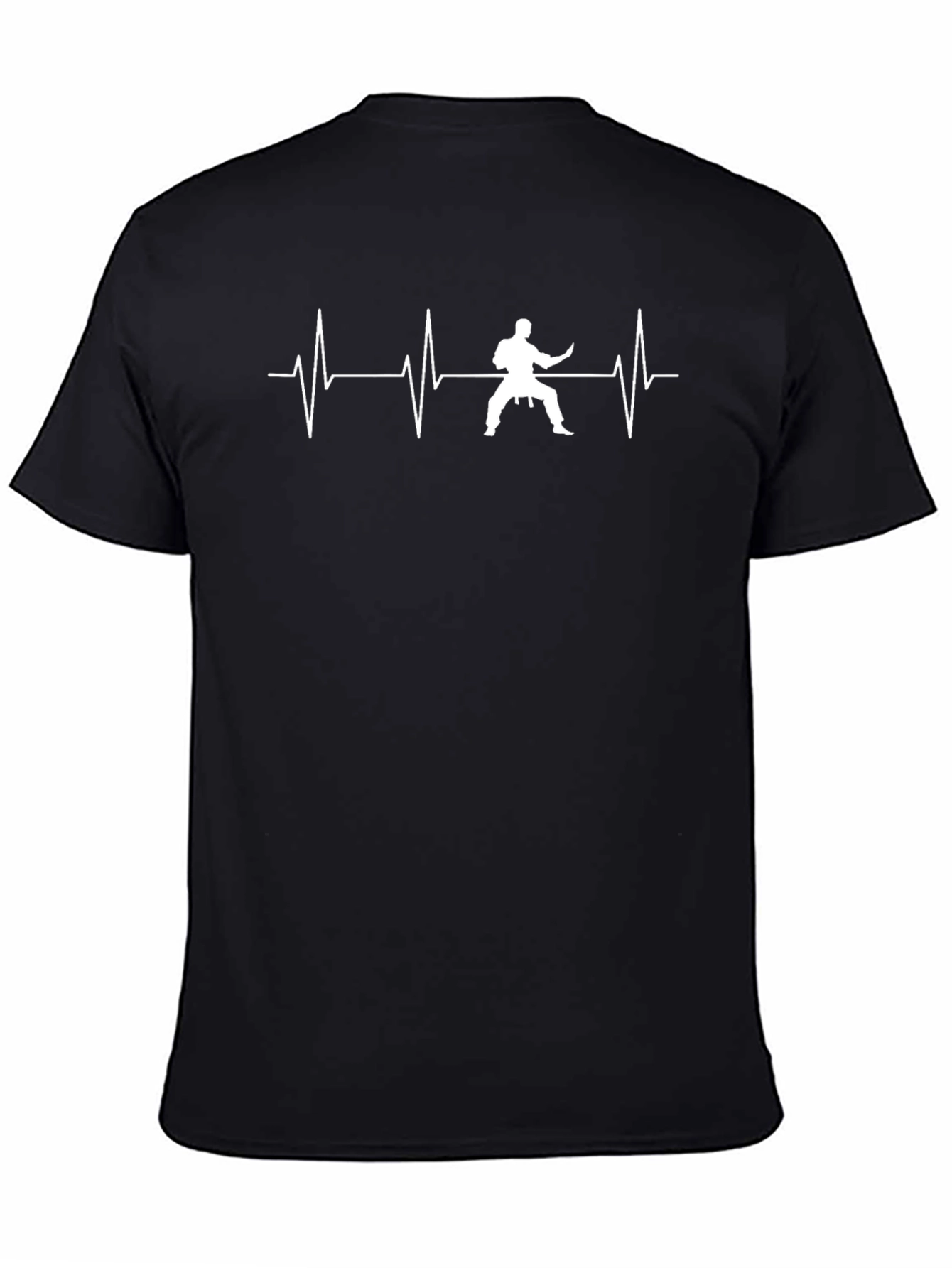 Karate Heartbeat T-Shirt - Martial Arts Style
