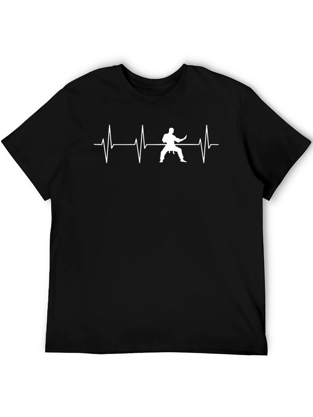 Karate Heartbeat T-Shirt - Martial Arts Style