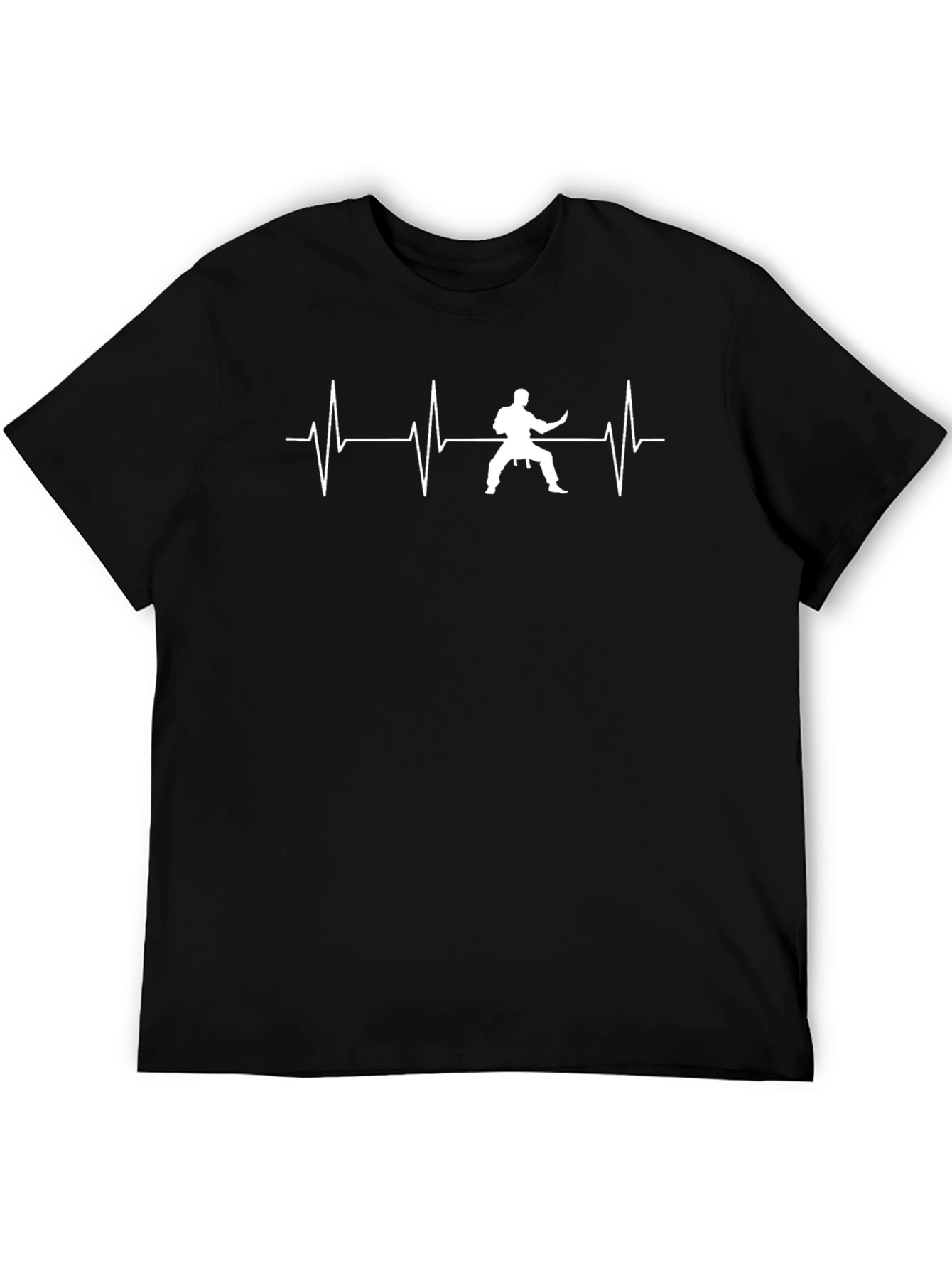 Karate Heartbeat T-Shirt - Martial Arts Style