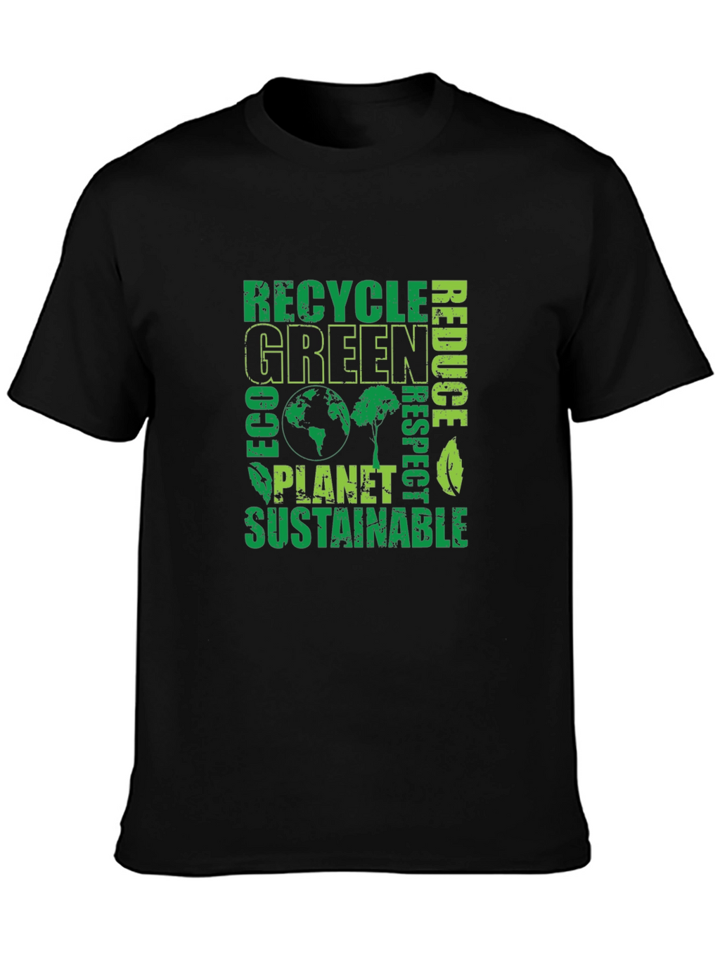Eco-Friendly Green Planet T-Shirt