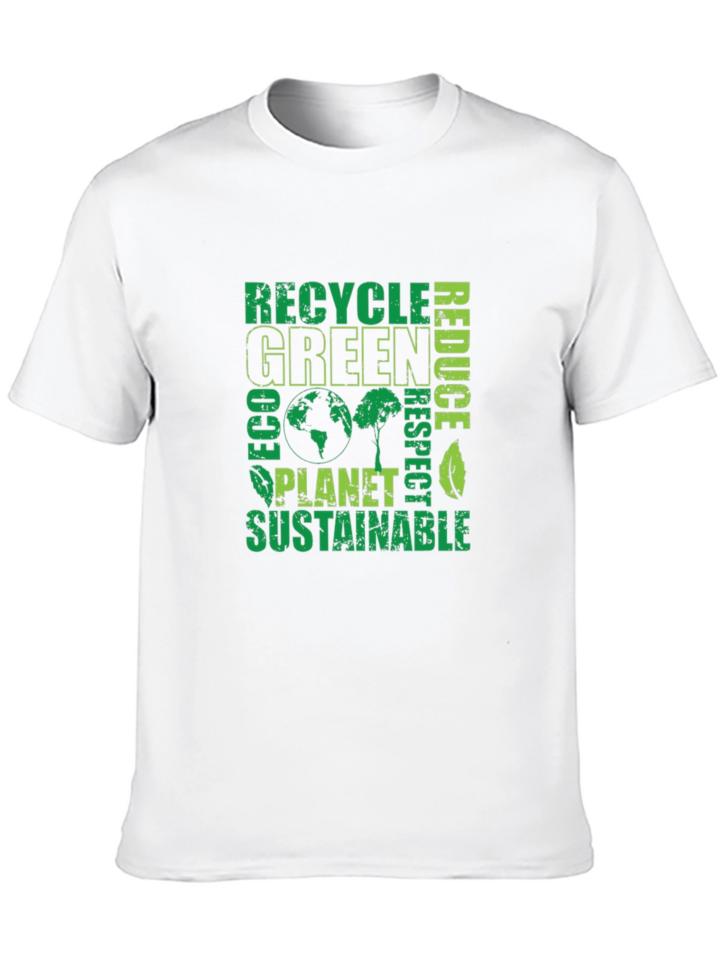 Eco-Friendly Green Planet T-Shirt