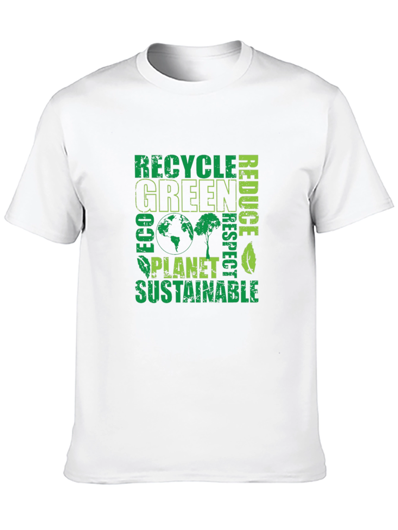 Eco-Friendly Green Planet T-Shirt