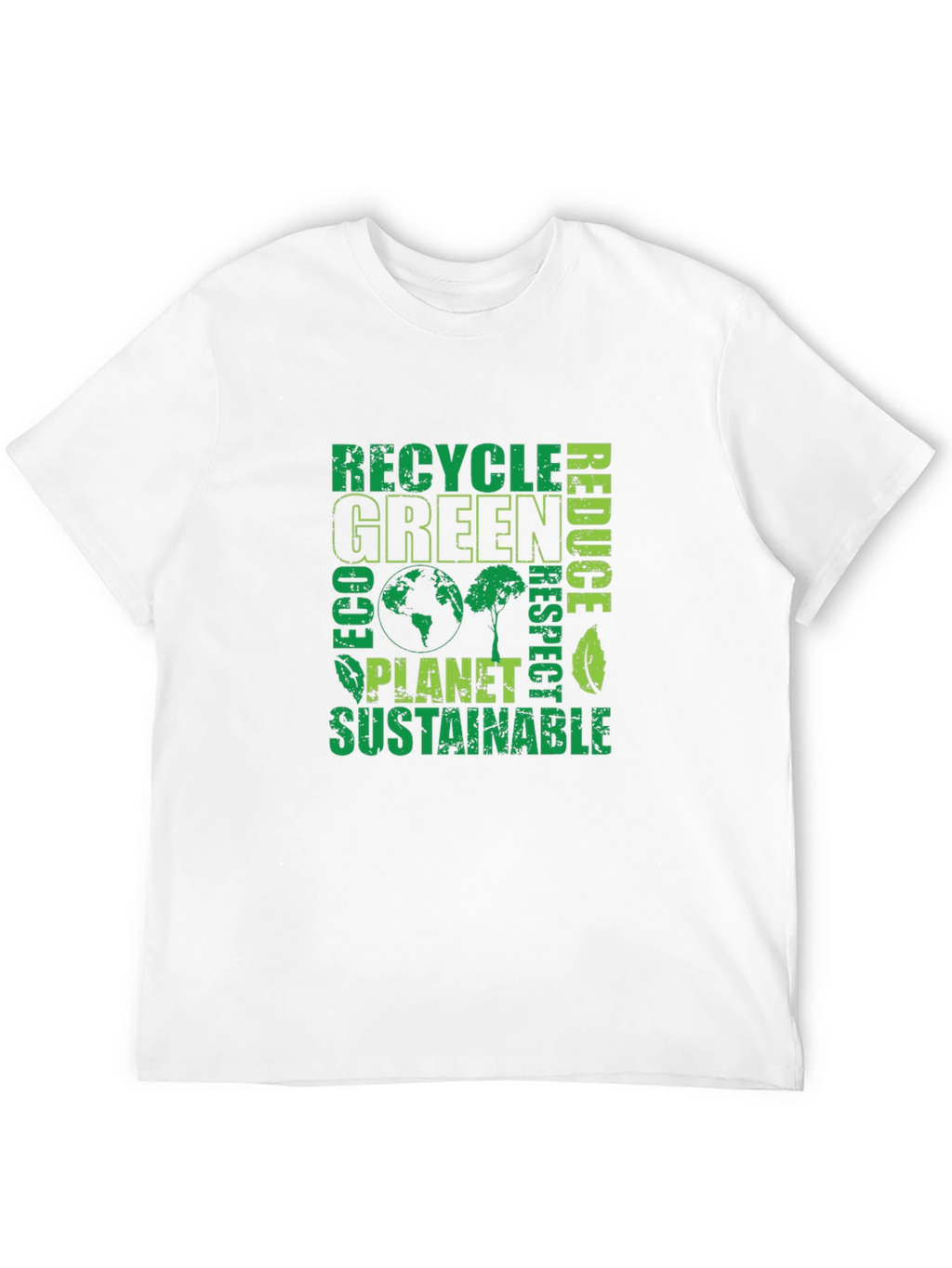 Eco-Friendly Green Planet T-Shirt
