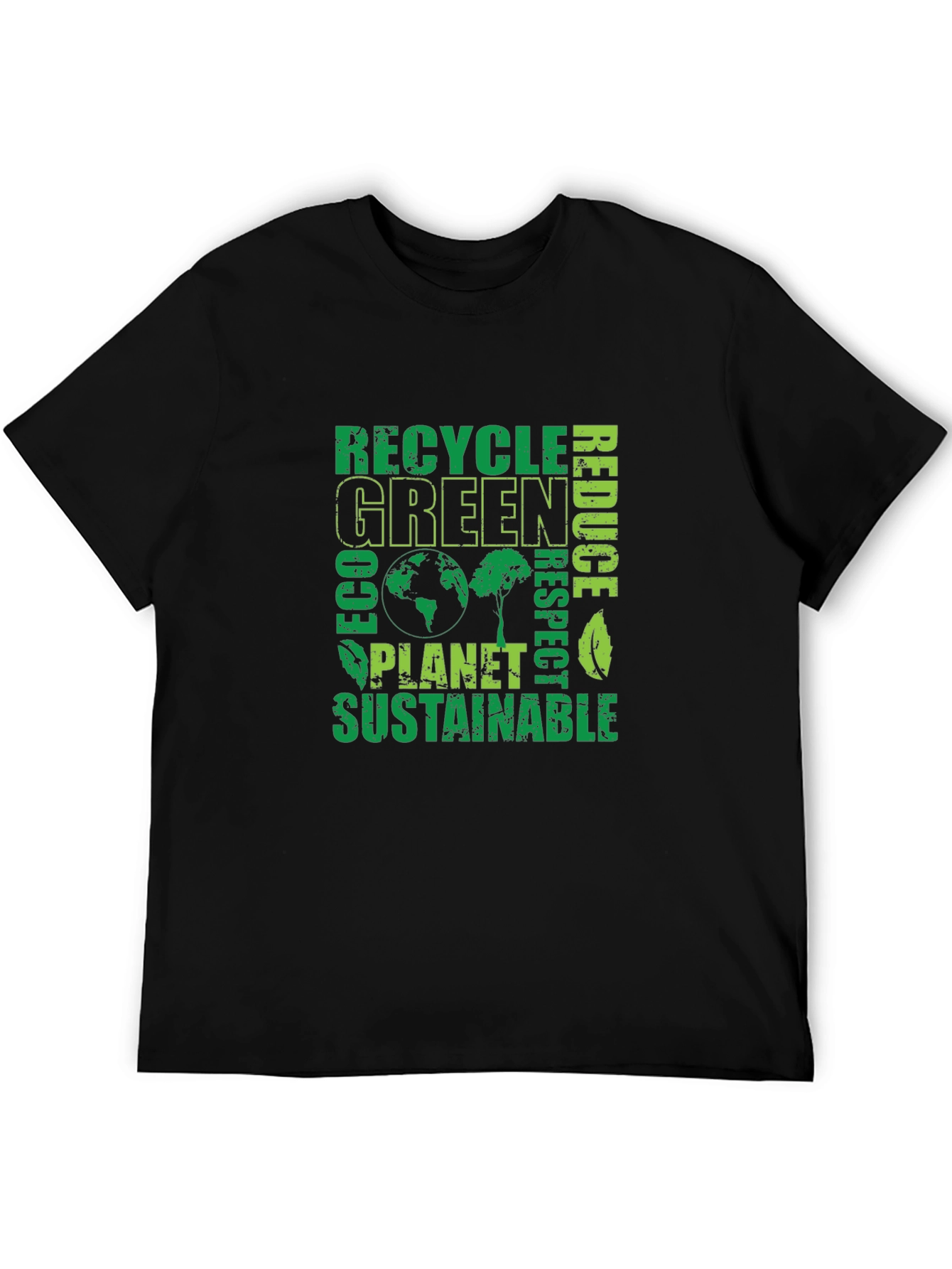 Eco-Friendly Green Planet T-Shirt