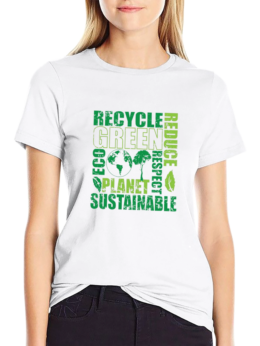 Eco-Friendly Green Planet T-Shirt
