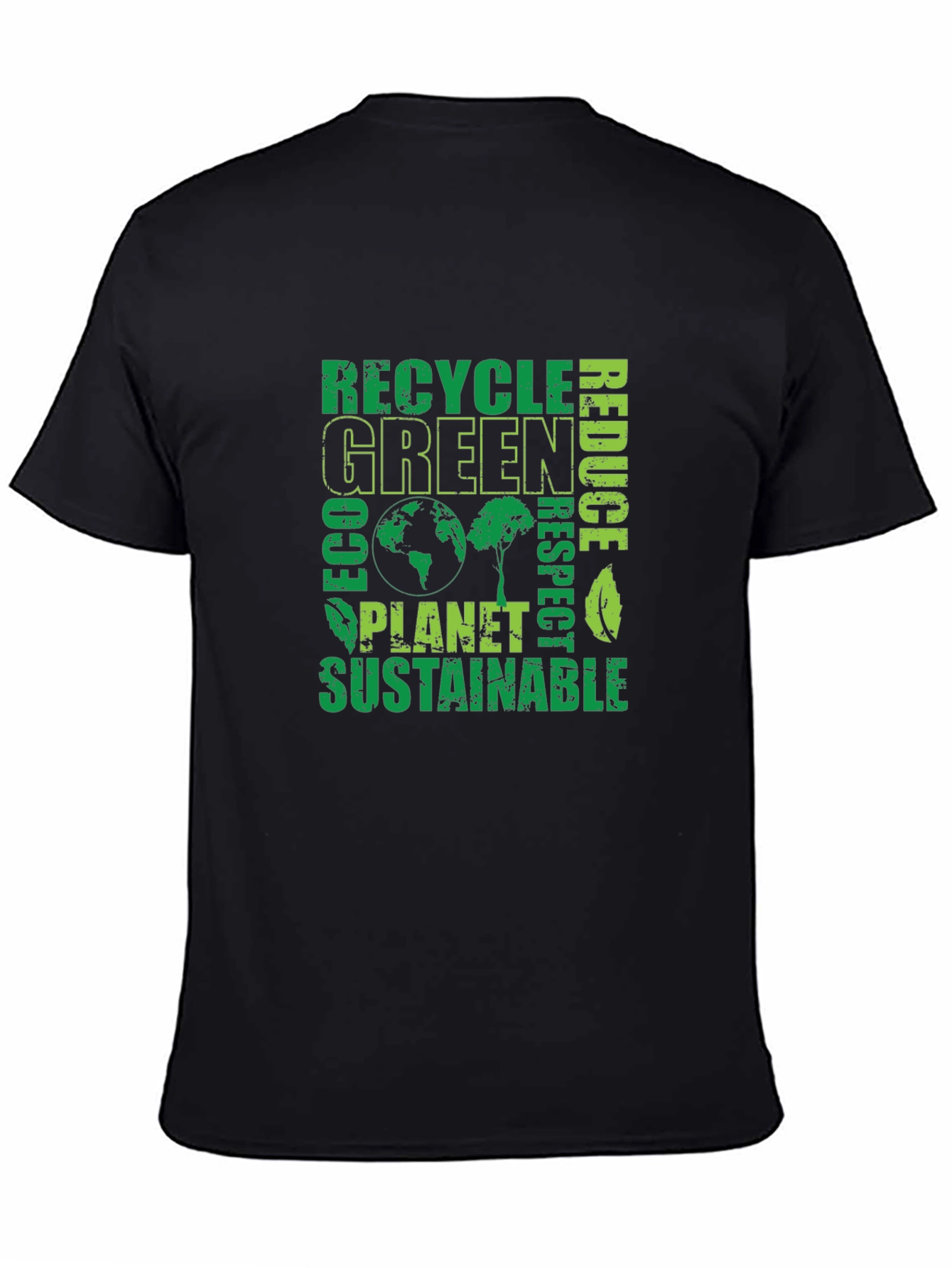 Eco-Friendly Green Planet T-Shirt