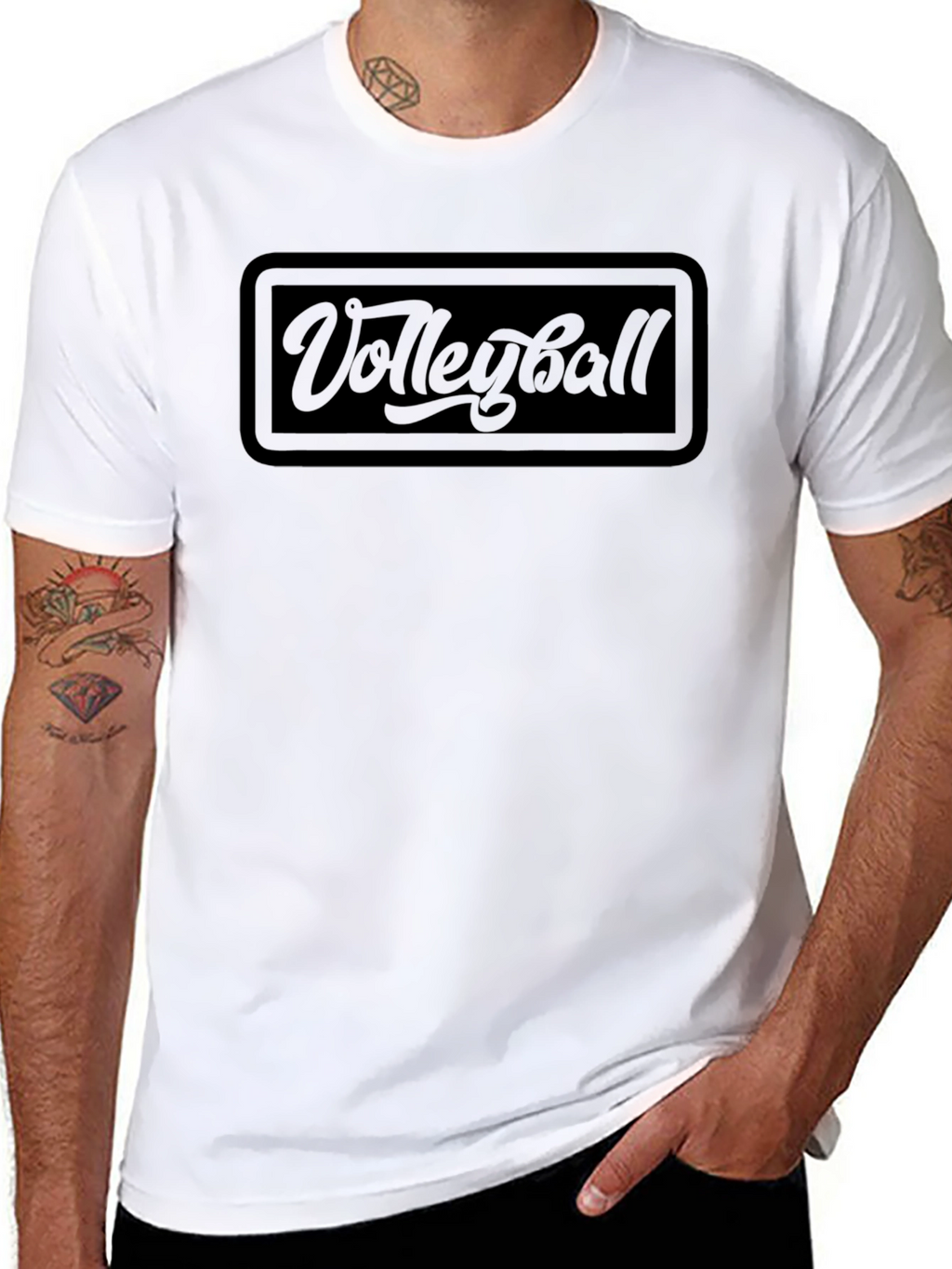 Volleyball Graphic Tee - Stylish Sport Shirt