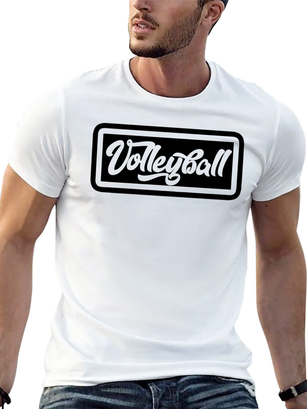 Volleyball Graphic Tee - Stylish Sport Shirt