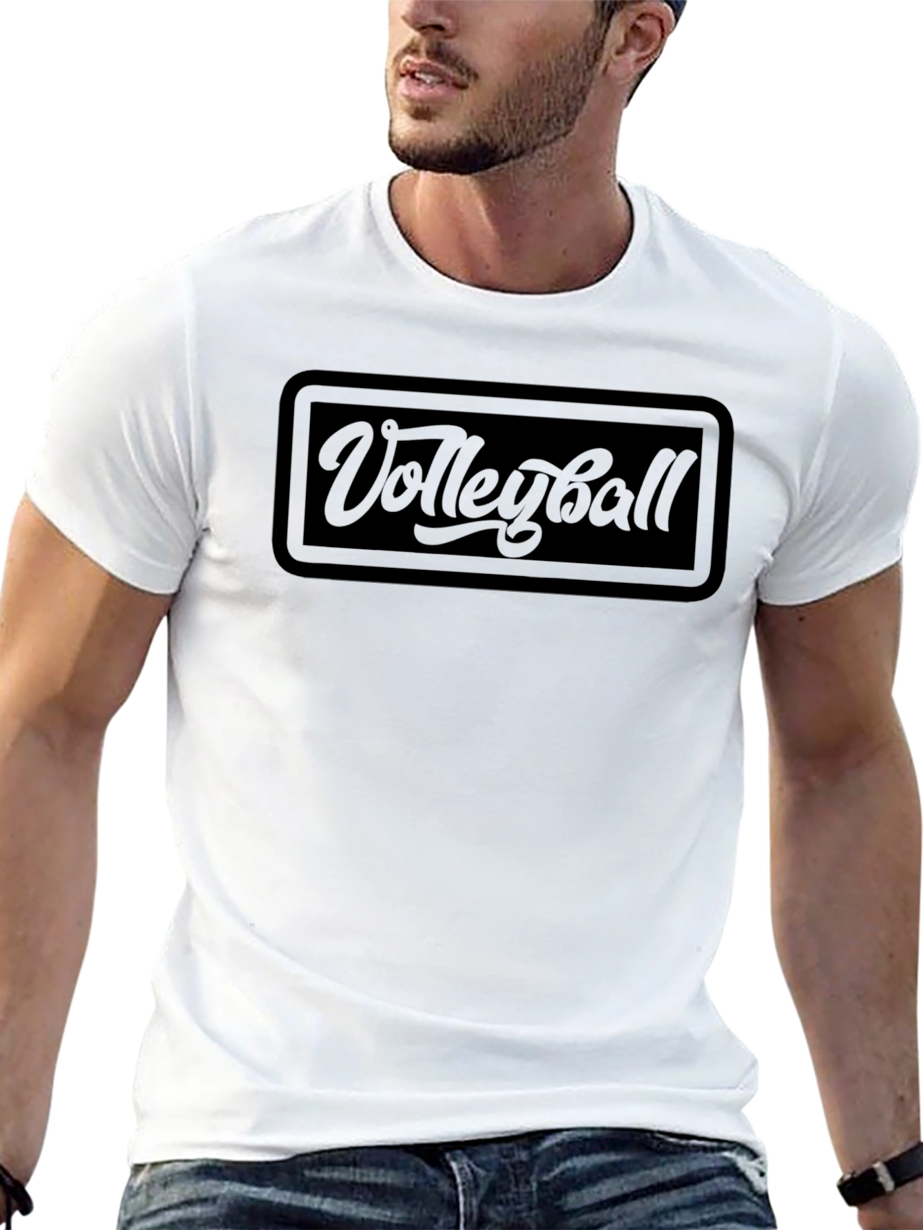 Volleyball Graphic Tee - Stylish Sport Shirt