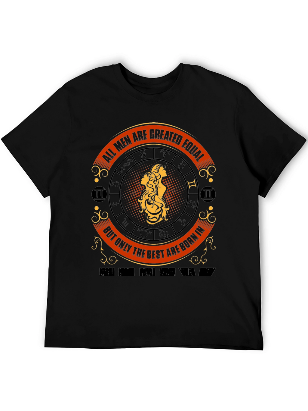 Zodiac Gemini Mens Graphic T-Shirt