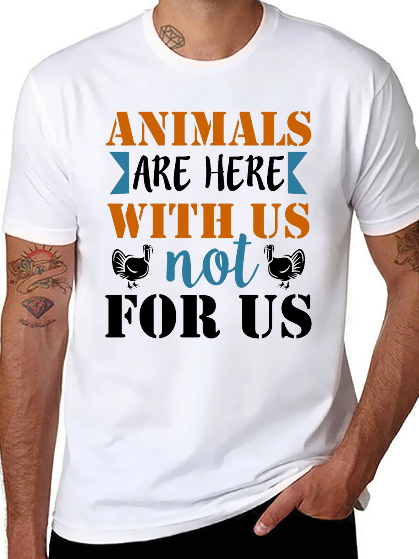 Animals Are Here With Us T-Shirt
