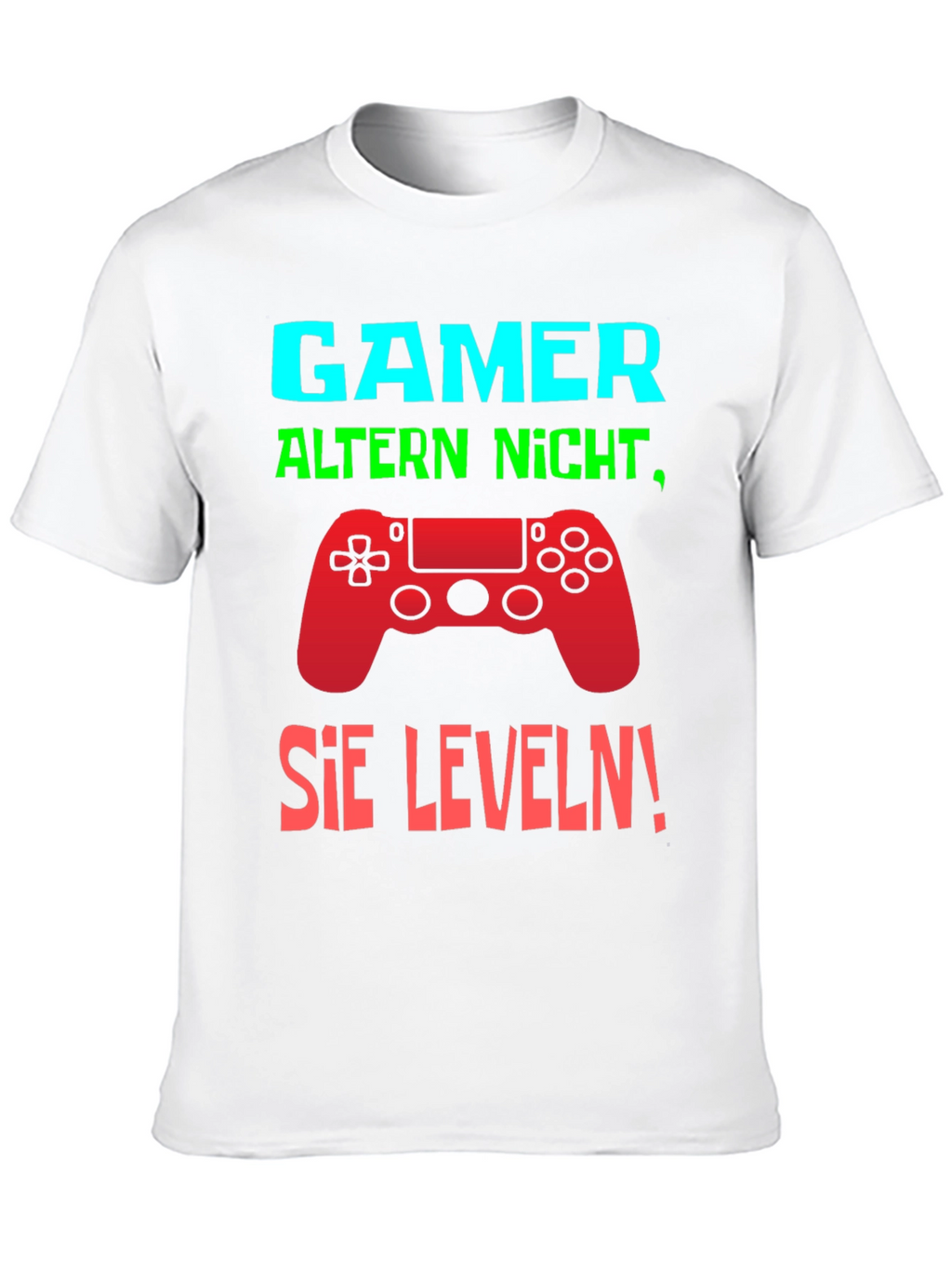 Gamer Level Up Graphic Tee - Black