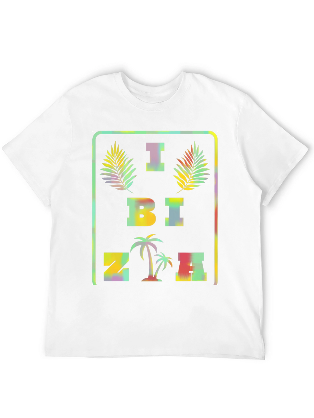 Ibiza Graphic T-Shirt - Tropical Vacation Tee