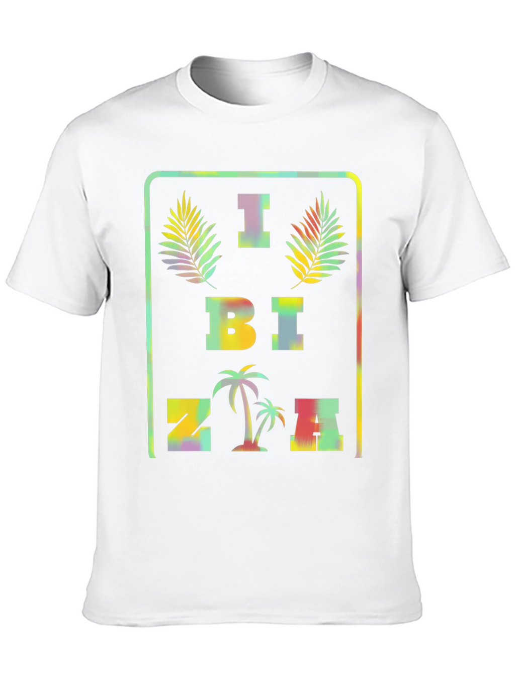 Ibiza Graphic T-Shirt - Tropical Vacation Tee
