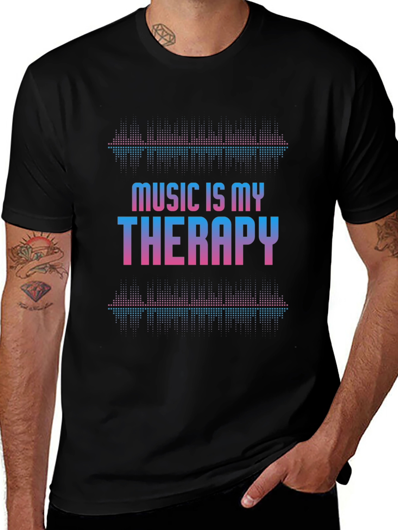 Music is My Therapy T-Shirt