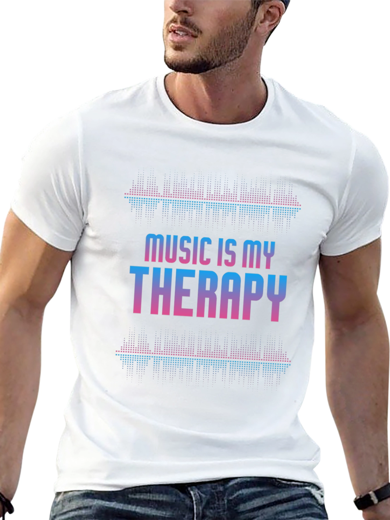 Music is My Therapy T-Shirt