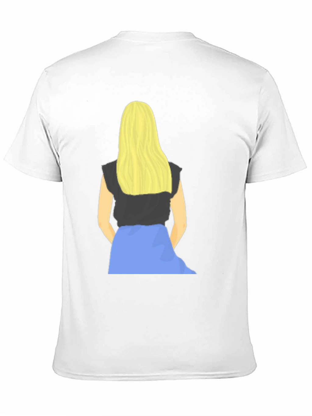 Blonde Girl Graphic Tee - Stylish Casual Wear