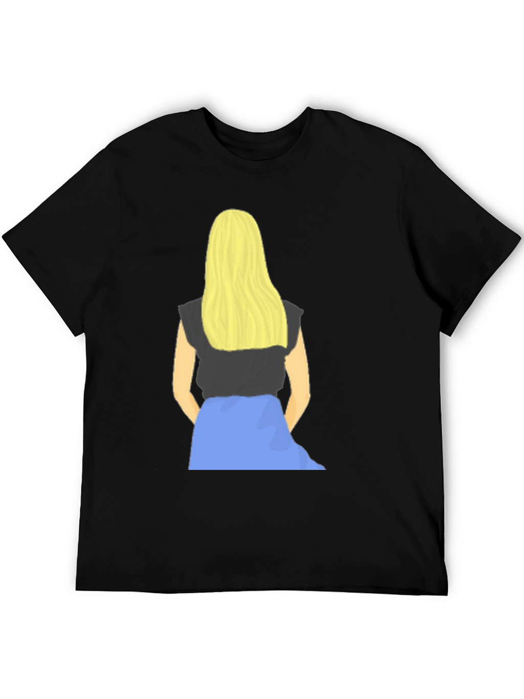 Blonde Girl Graphic Tee - Stylish Casual Wear
