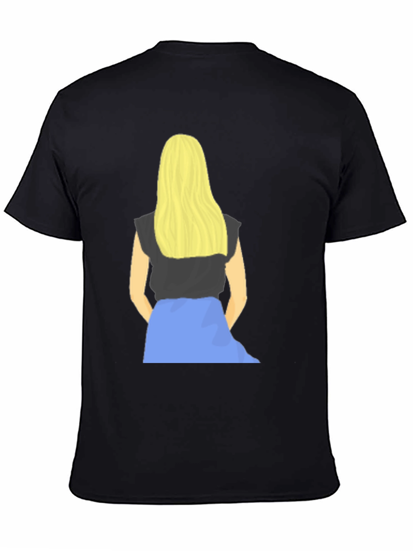 Blonde Girl Graphic Tee - Stylish Casual Wear