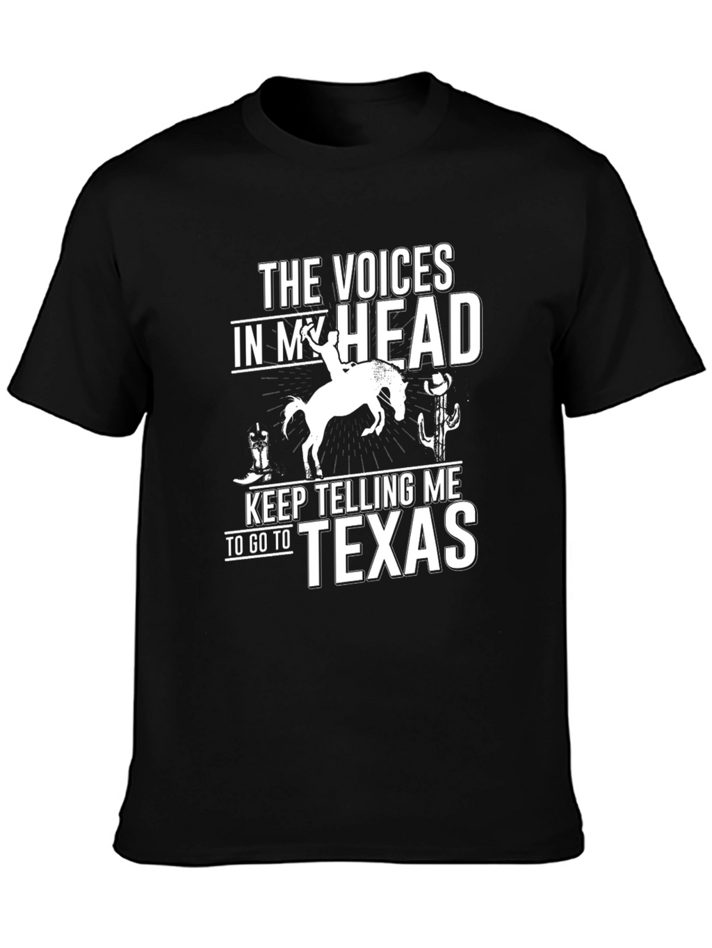 The Voices in My Head Texas T-Shirt