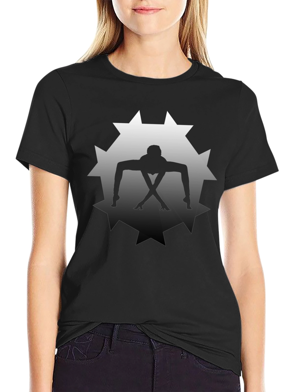 Silhouette Starburst Graphic Tee
