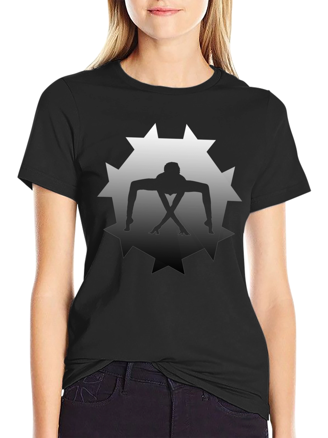 Silhouette Starburst Graphic Tee