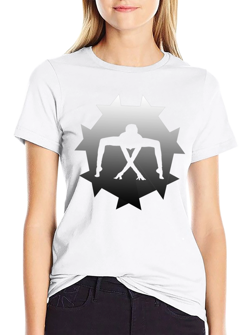 Silhouette Starburst Graphic Tee