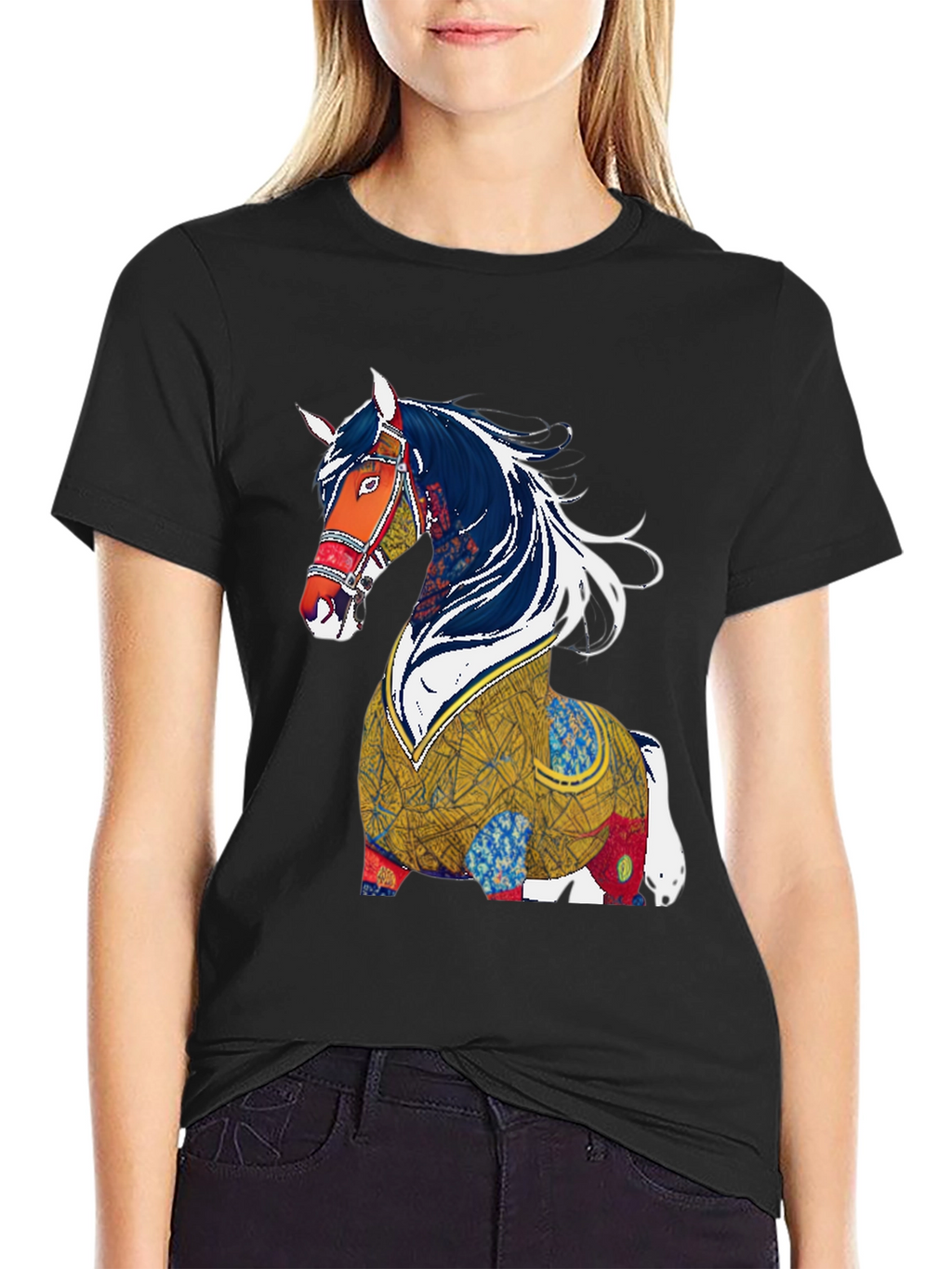 Horse Graphic Tee - Stylish & Unique Design