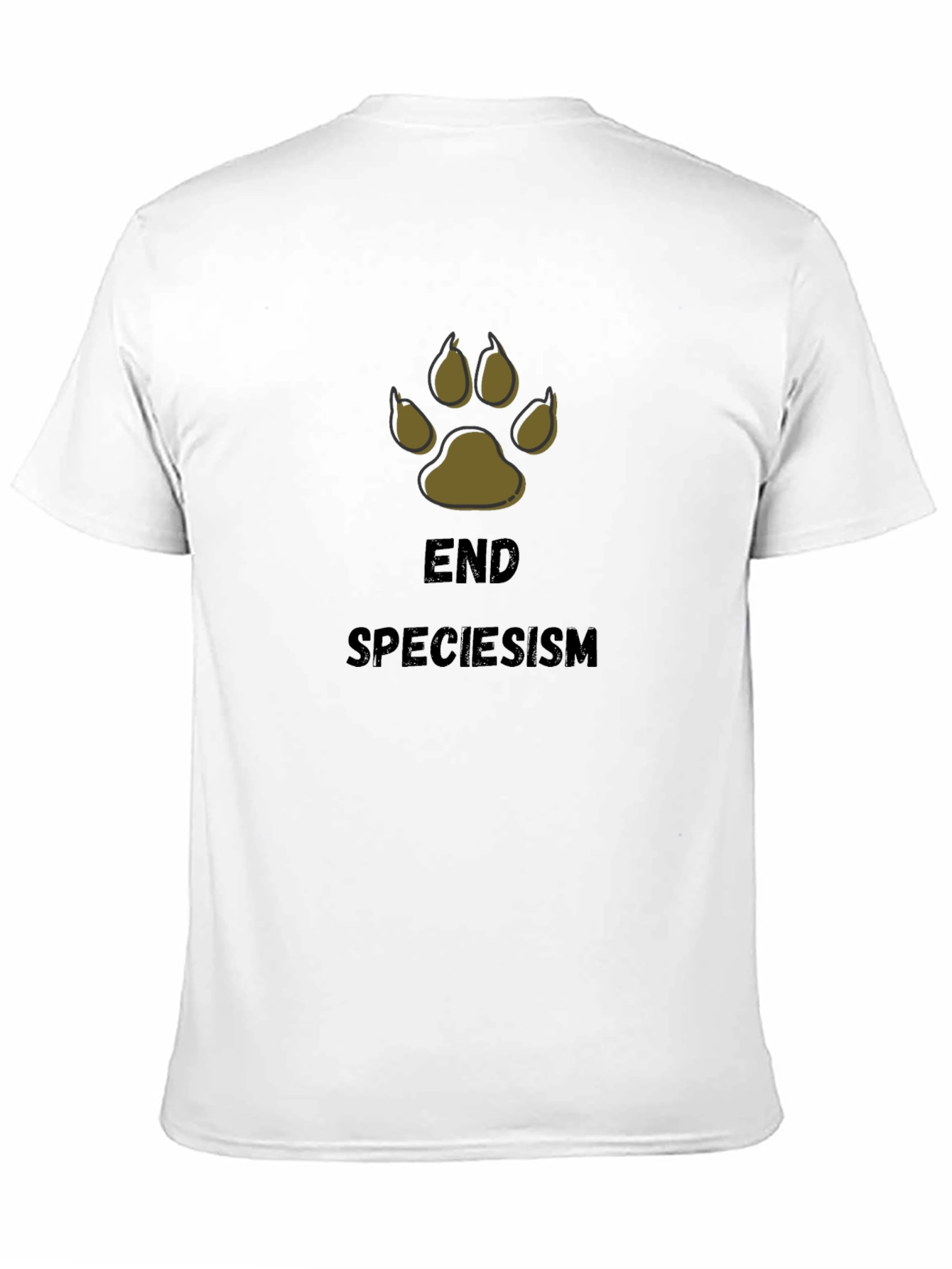 End Speciesism T-Shirt - Animal Rights Tee