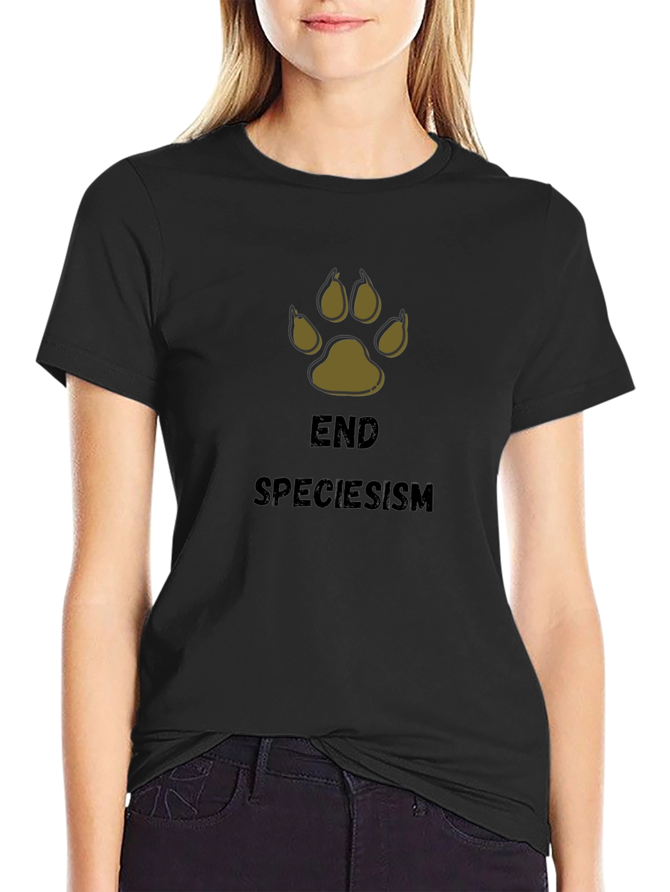 End Speciesism T-Shirt - Animal Rights Tee