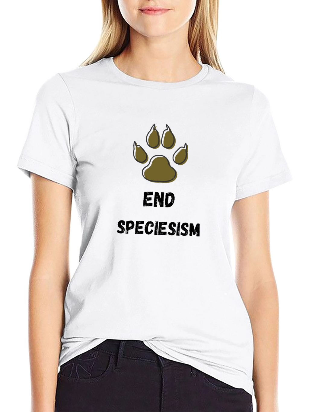 End Speciesism T-Shirt - Animal Rights Tee