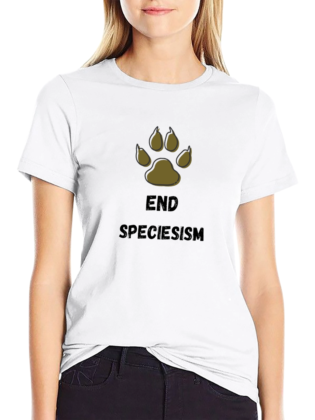 End Speciesism T-Shirt - Animal Rights Tee