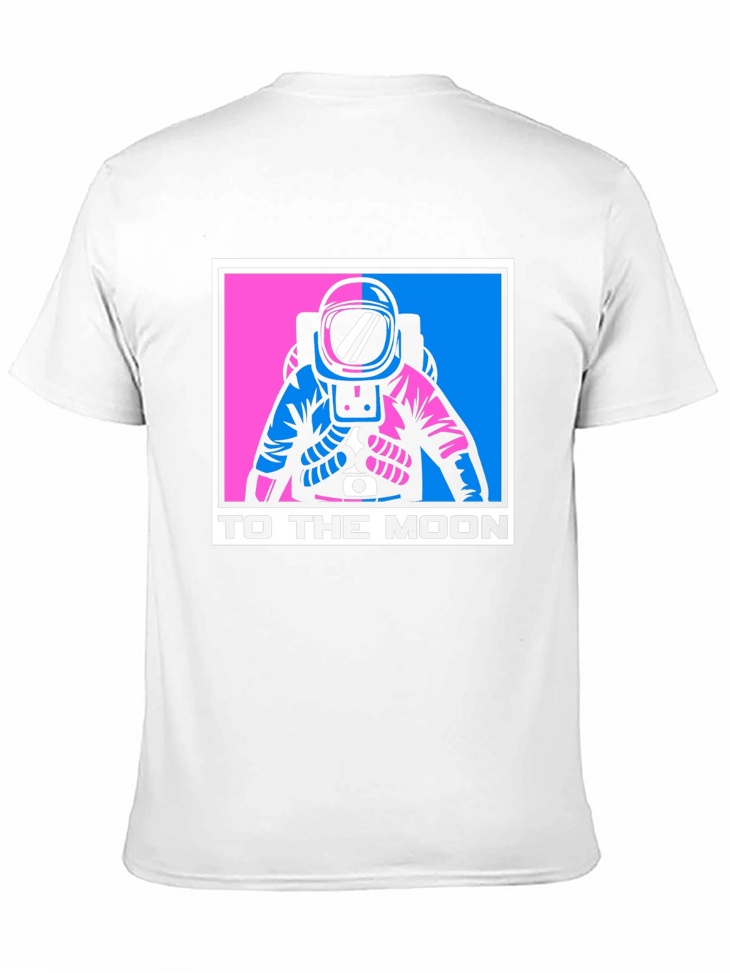 To The Moon Astronaut Graphic Tee - Black
