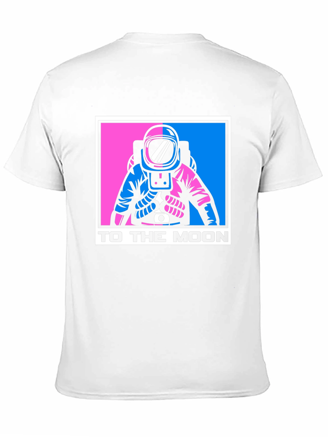 To The Moon Astronaut Graphic Tee - Black