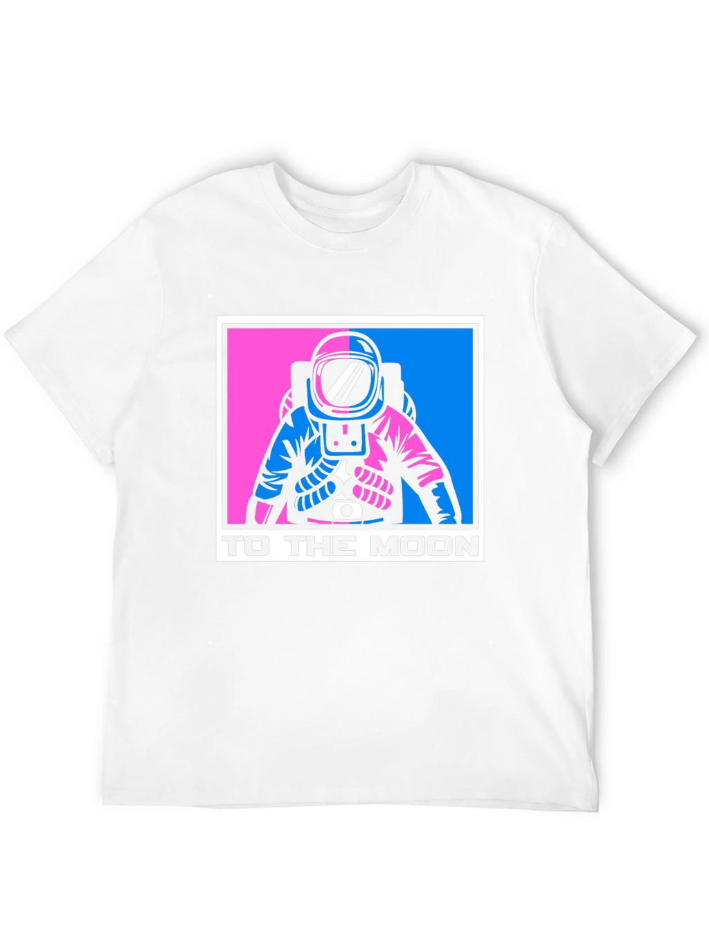 To The Moon Astronaut Graphic Tee - Black