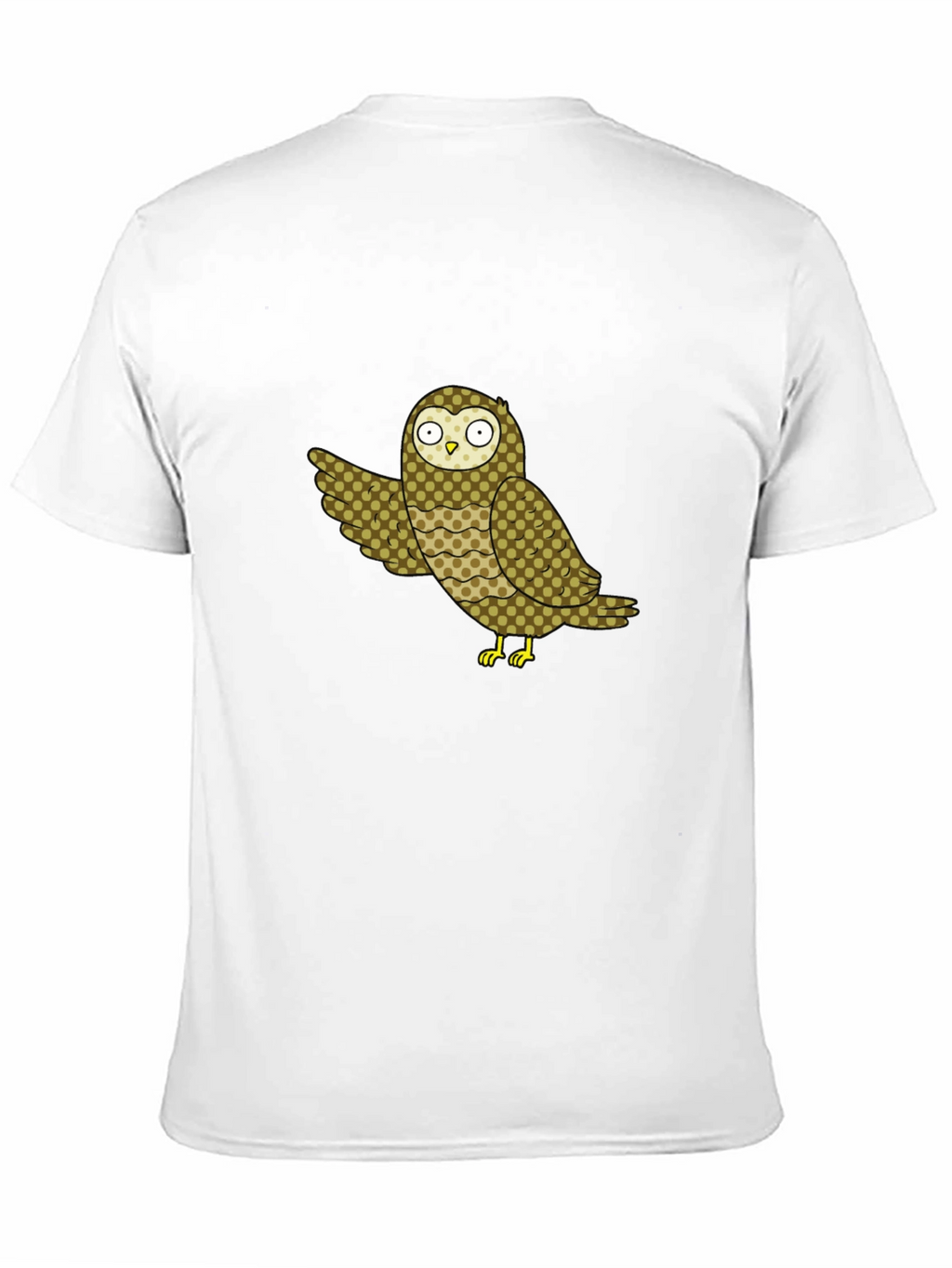 Owl Graphic Print T-Shirt - Unique Design
