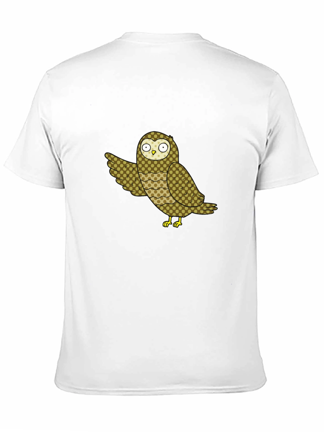 Owl Graphic Print T-Shirt - Unique Design