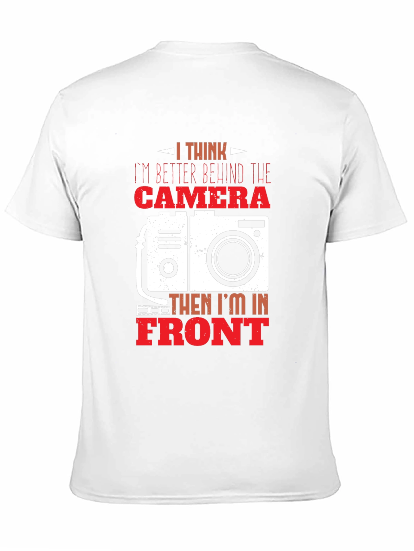 Camera Lover T-Shirt - Photographer Gift
