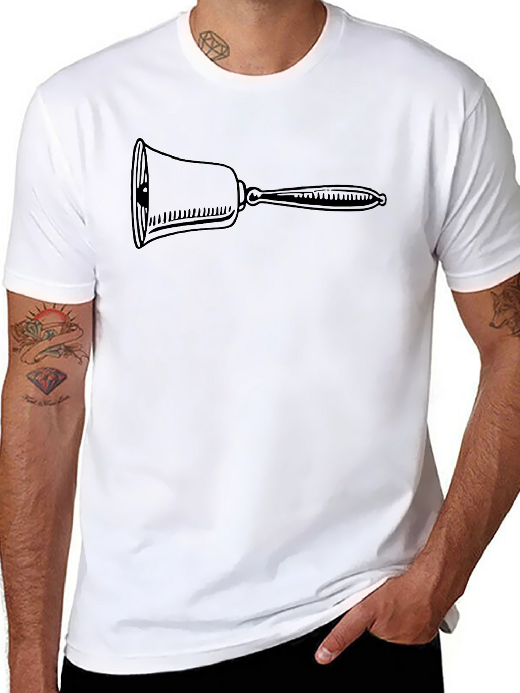 Bell Graphic Black T-Shirt