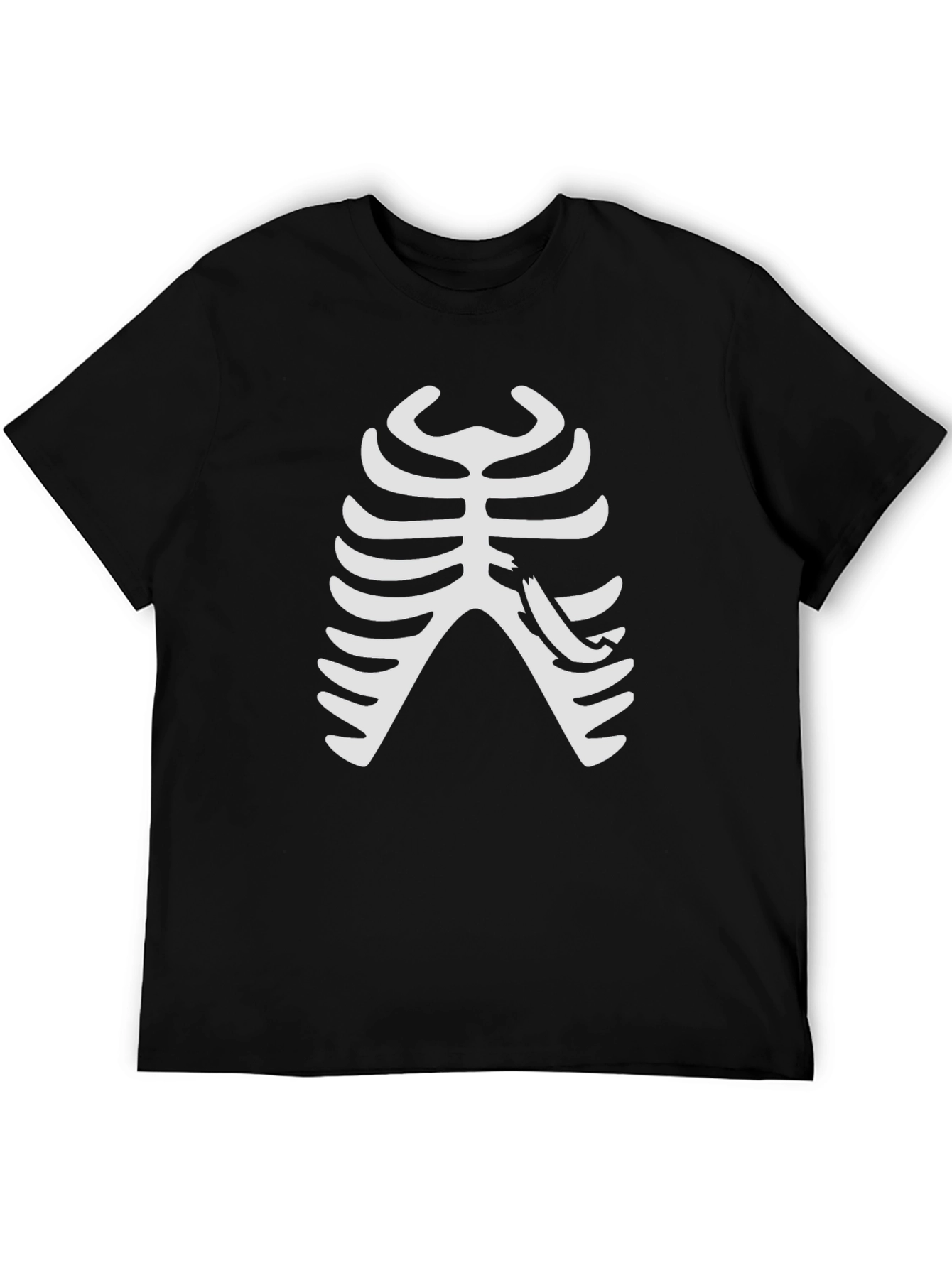 Skeleton Ribcage T-Shirt - Halloween Costume Tee