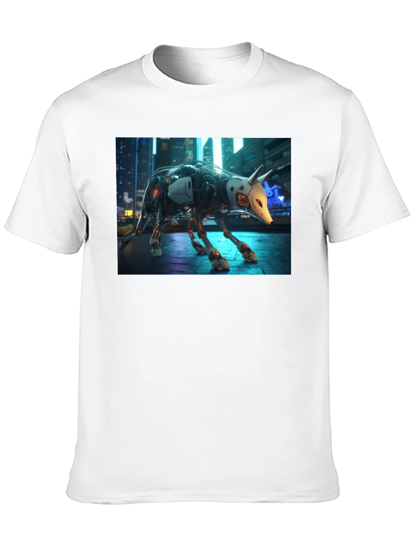 Cyberpunk Robot Animal T-Shirt