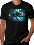 Cyberpunk Robot Animal T-Shirt