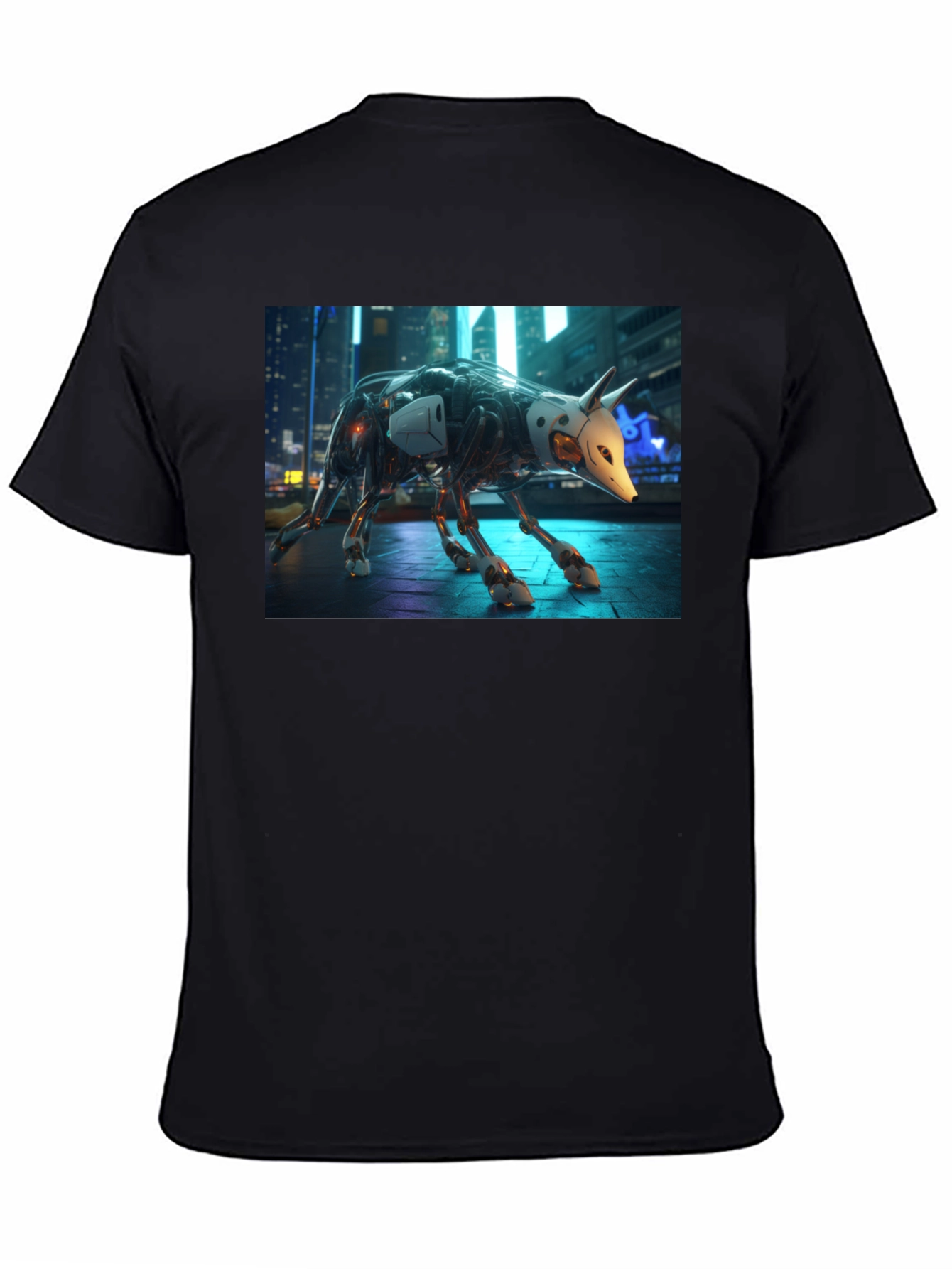 Cyberpunk Robot Animal T-Shirt