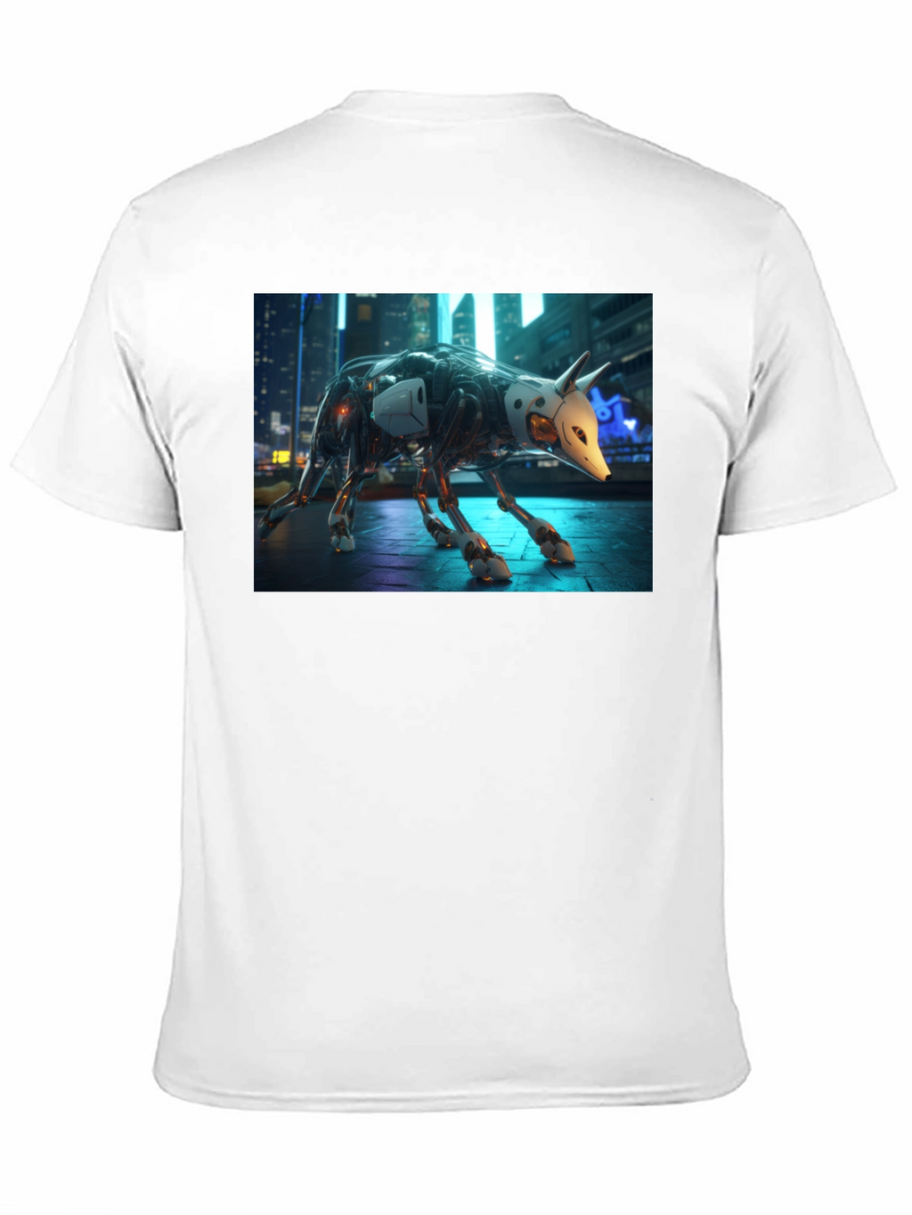 Cyberpunk Robot Animal T-Shirt