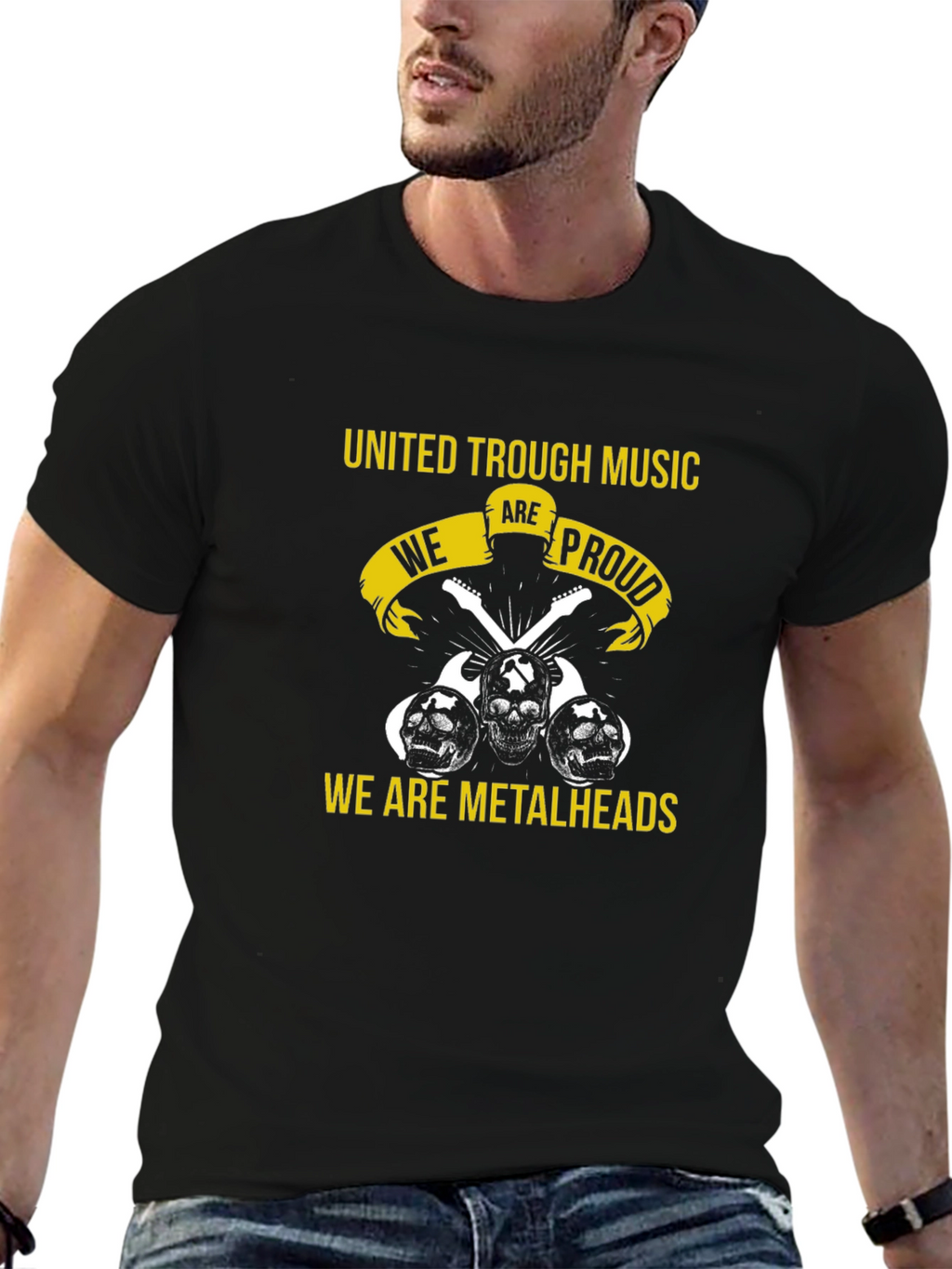 United Through Music - Metalhead T-Shirt
