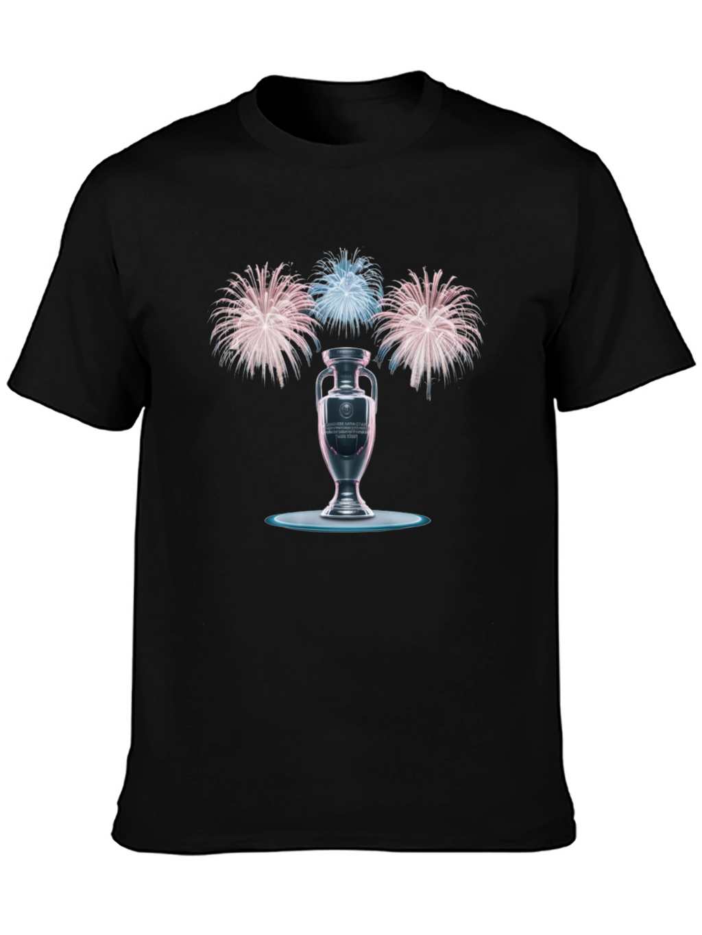 Fireworks & Trophy Black T-Shirt