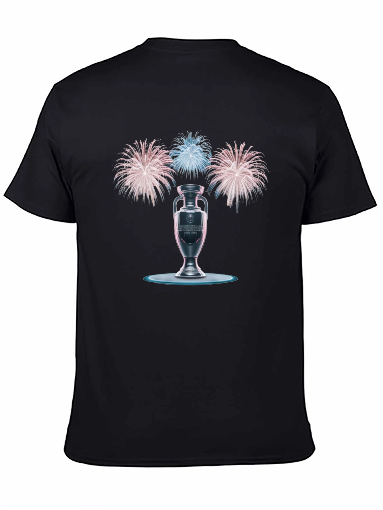 Fireworks & Trophy Black T-Shirt